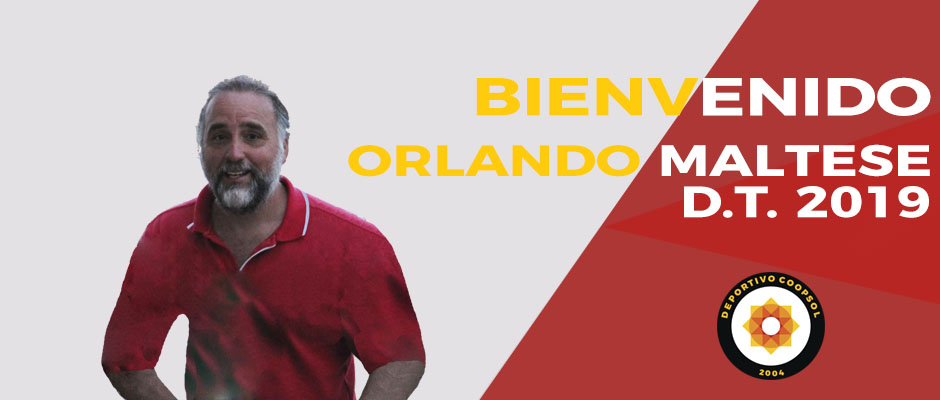 Orlando Maltese es el nuevo D.T. de Deportivo Coopsol